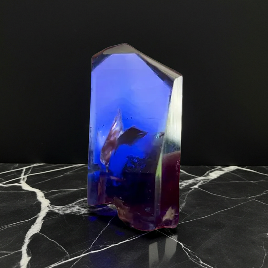 Gem Grade Tanzanite Mineral Specimen