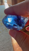 Load and play video in Gallery viewer, Gem Grade Tanzanite Mineral Specimen - 70 Grams
