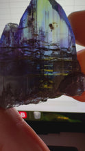 Load and play video in Gallery viewer, Tanzanite Mineral Specimen -  50 Grams

